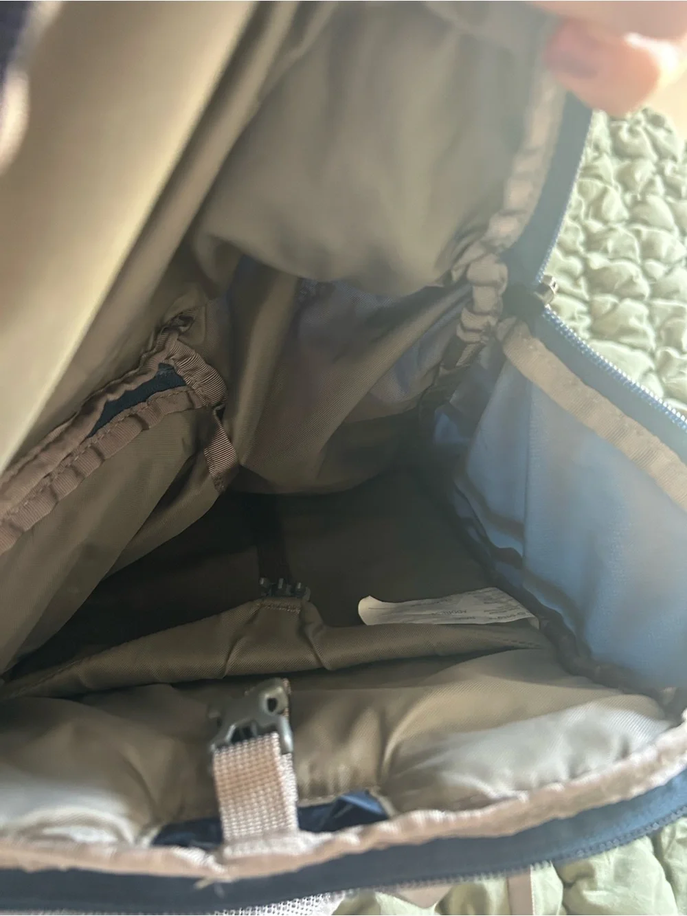 LL Bean Men's Blue Outdoor Backpack with Gray Accents